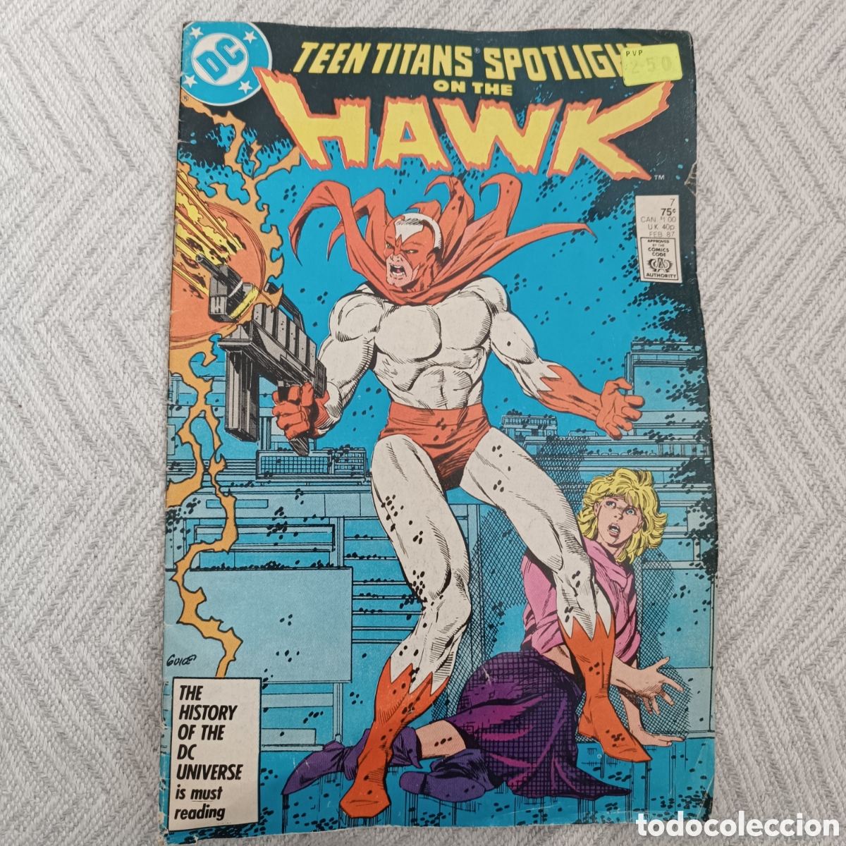C&oacute;mics: Universo DC n&deg; 7. Hawk. A&ntilde;o 1987 a color. - Foto 1
