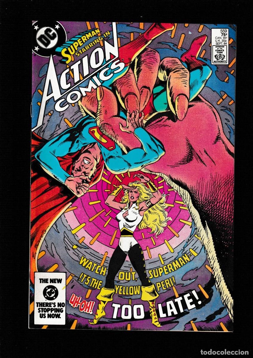 C&oacute;mics: ACTION COMICS 559 SUPERMAN - DC 1984 VFN/NM - Foto 1