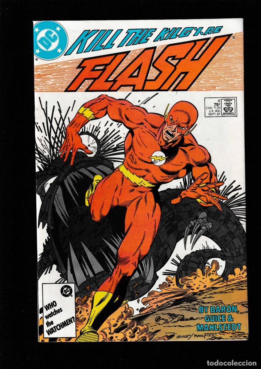 C&oacute;mics: FLASH 4 - DC 1987 VFN/NM - Foto 1