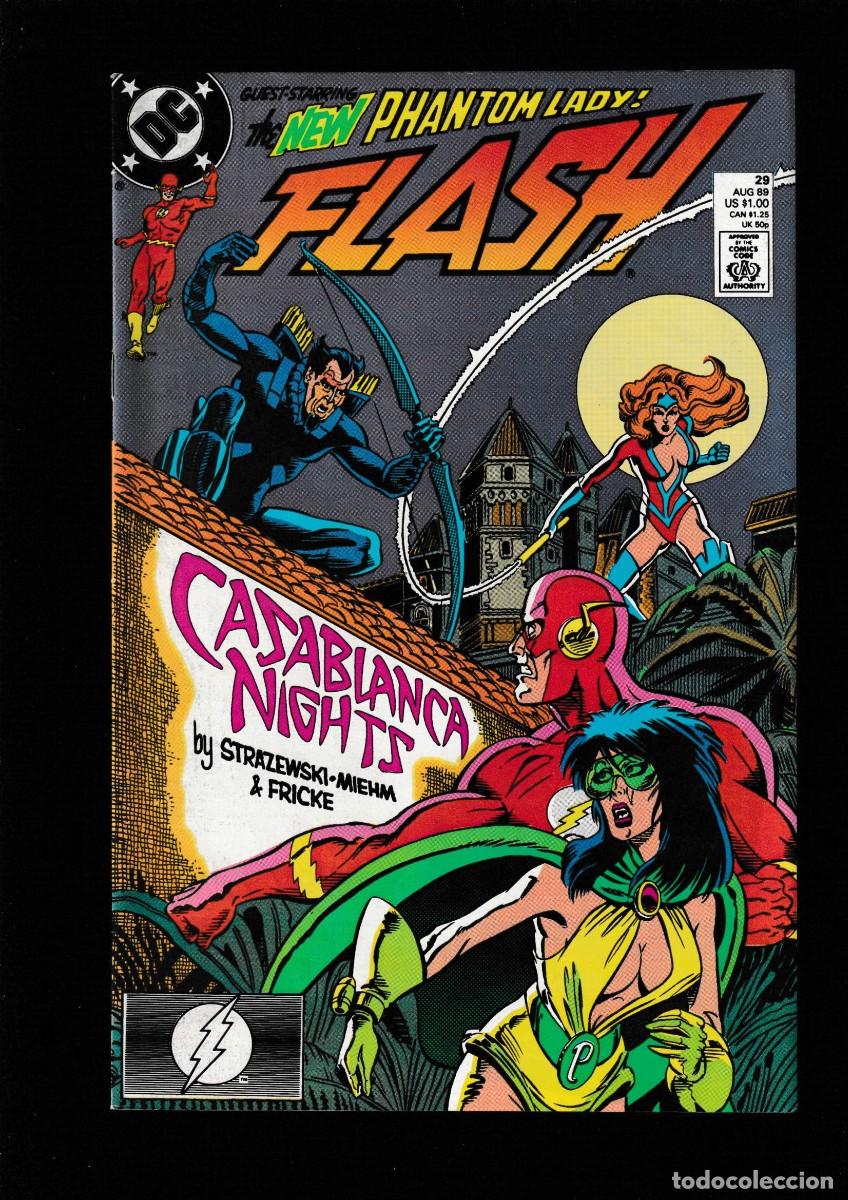 C&oacute;mics: FLASH 29 - DC 1989 VFN / 1ST NEW PHANTOM LADY - Foto 1