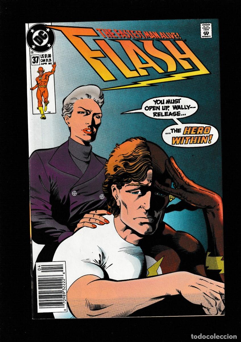 C&oacute;mics: FLASH 37 - DC 1990 VFN/NM - Foto 1
