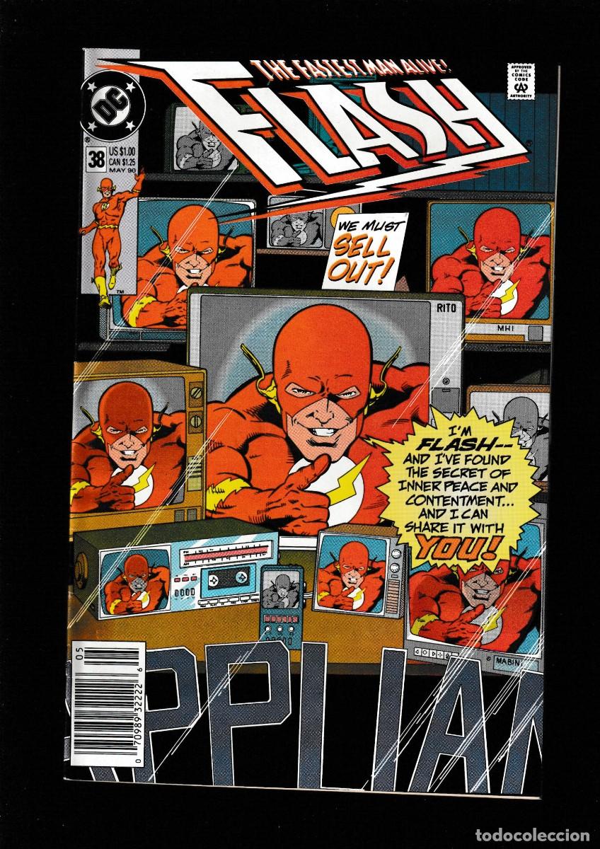 C&oacute;mics: FLASH 38 - DC 1990 VFN/NM - Foto 1