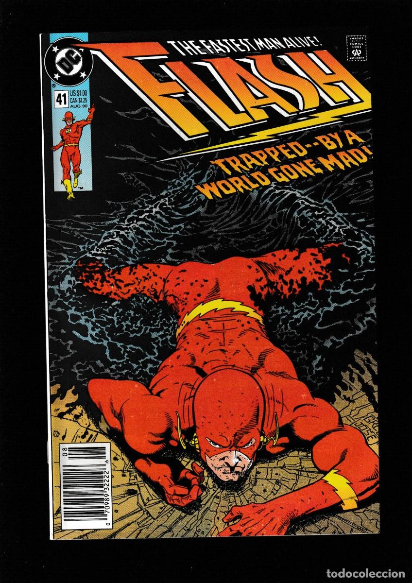 C&oacute;mics: FLASH 41 - DC 1990 VFN/NM / DR ALCHEMY - Foto 1