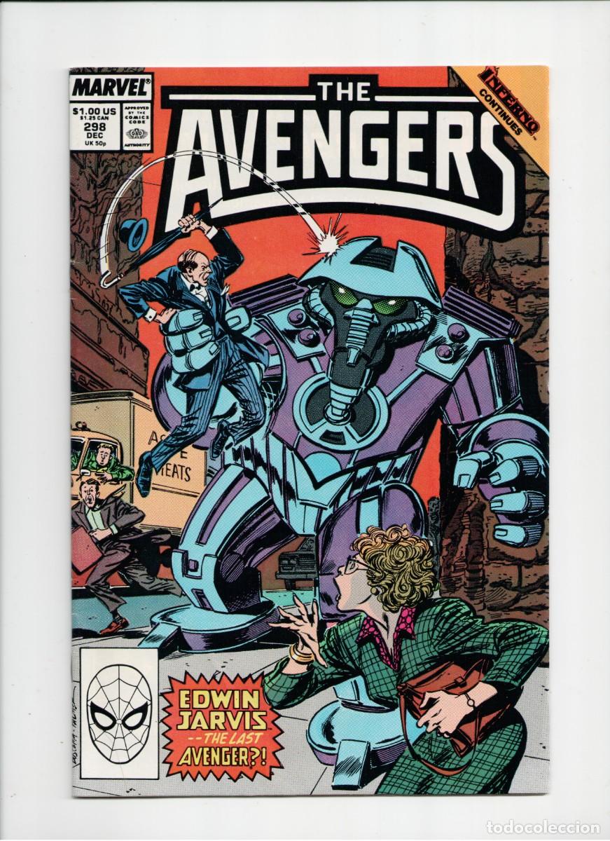 C&oacute;mics: THE AVENGERS #298 MARVEL COMICS USA 1988 - Foto 1