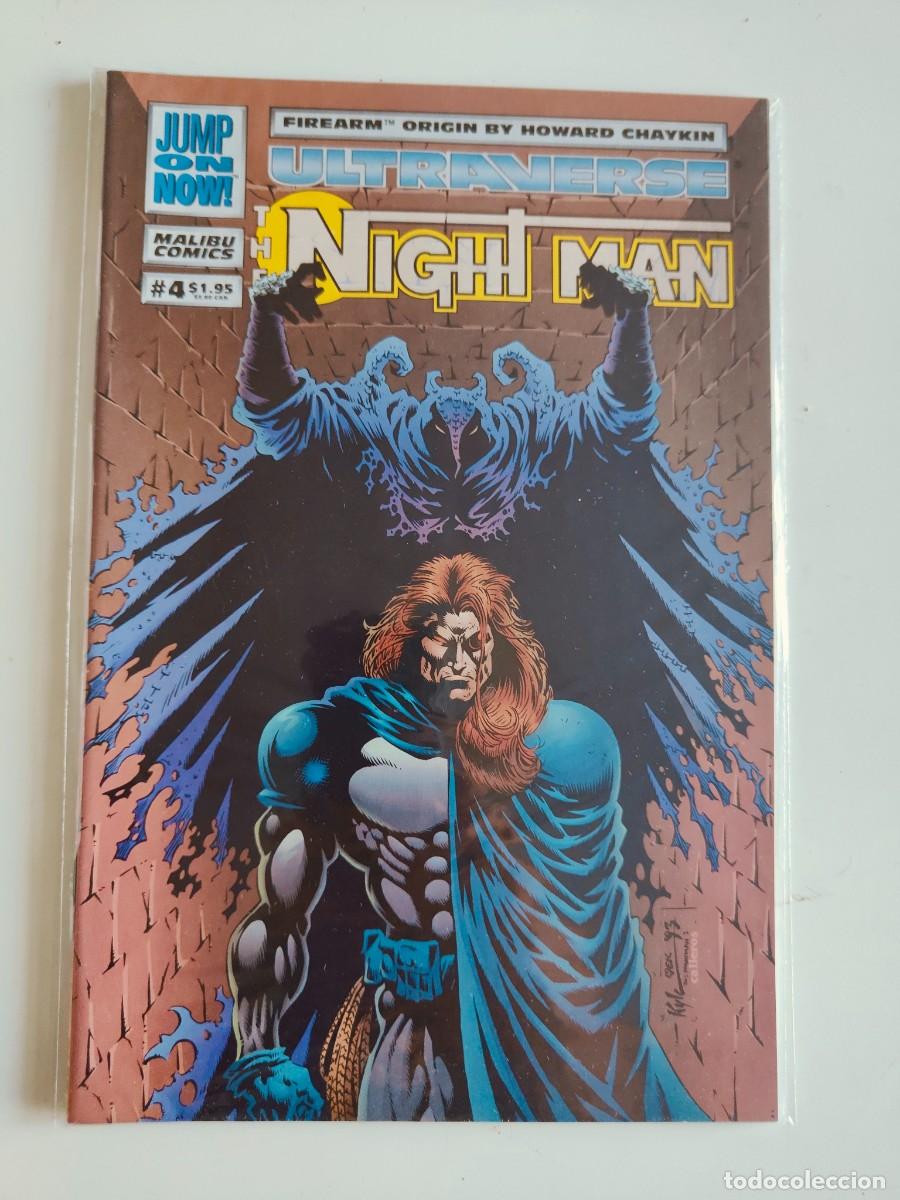 C&oacute;mics: Night Man Ultraverse 4 Malibu Comics 1994 - Foto 1