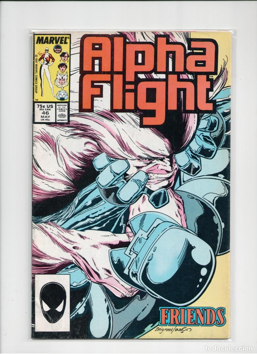 C&oacute;mics: ALPHA FLIGHT #46 MARVEL COMICS USA 1987 - Foto 1