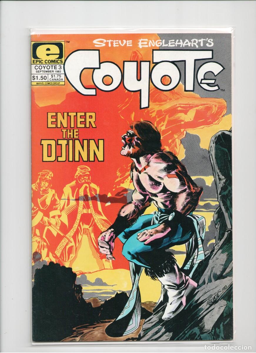 C&oacute;mics: COYOTE #3 EPIC COMICS MARVEL 1983 - Foto 1