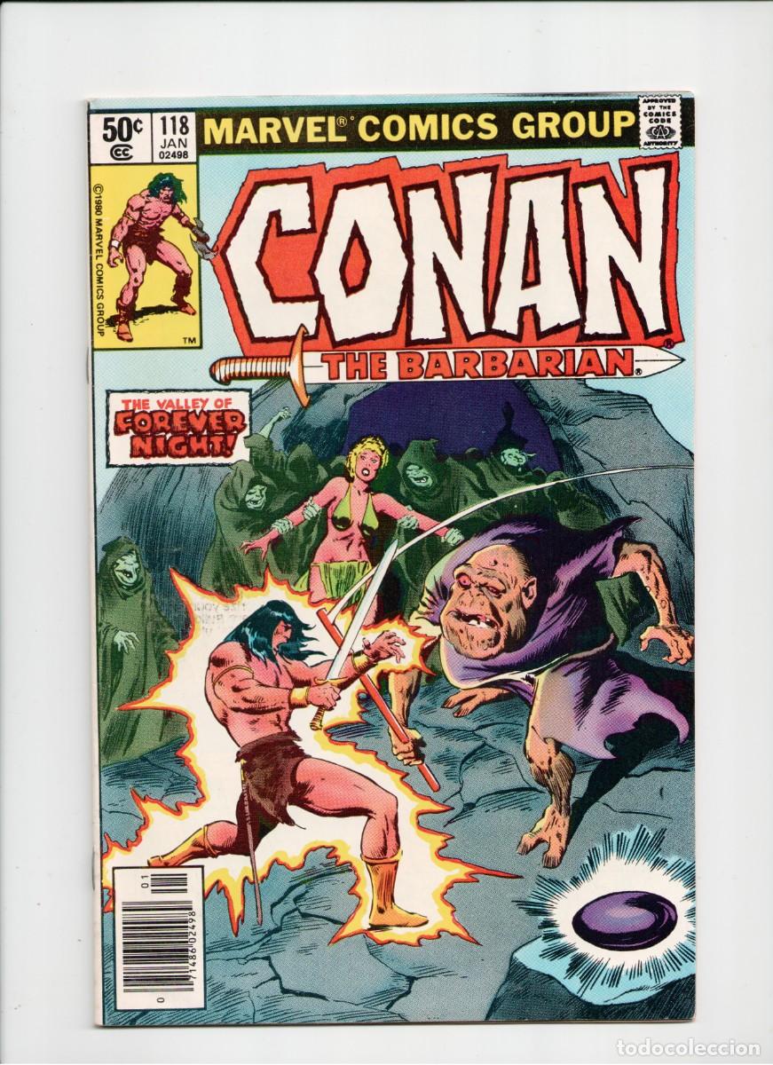 C&oacute;mics: CONAN THE BARBARIAN #118 MARVEL COMICS 1981 - Foto 1