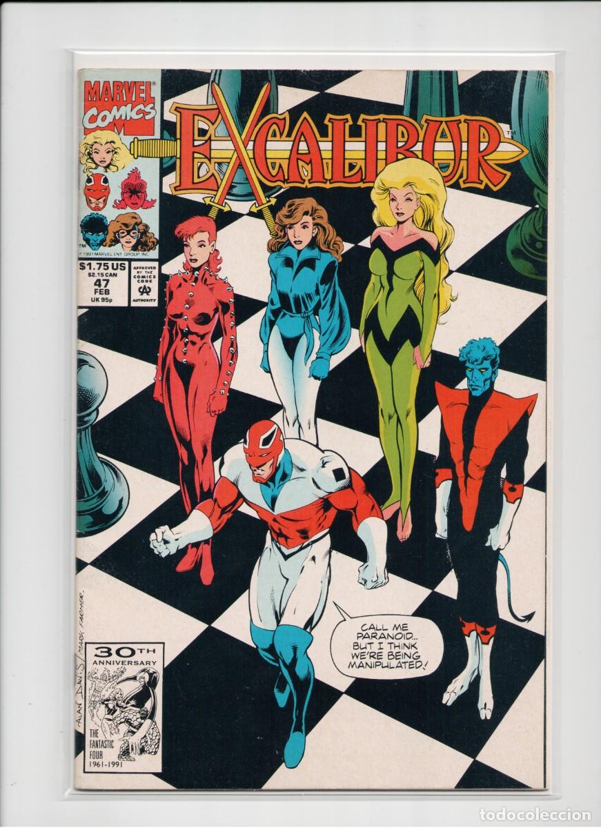 C&oacute;mics: EXCALIBUR #47 MARVEL COMICS 1992 - Foto 1