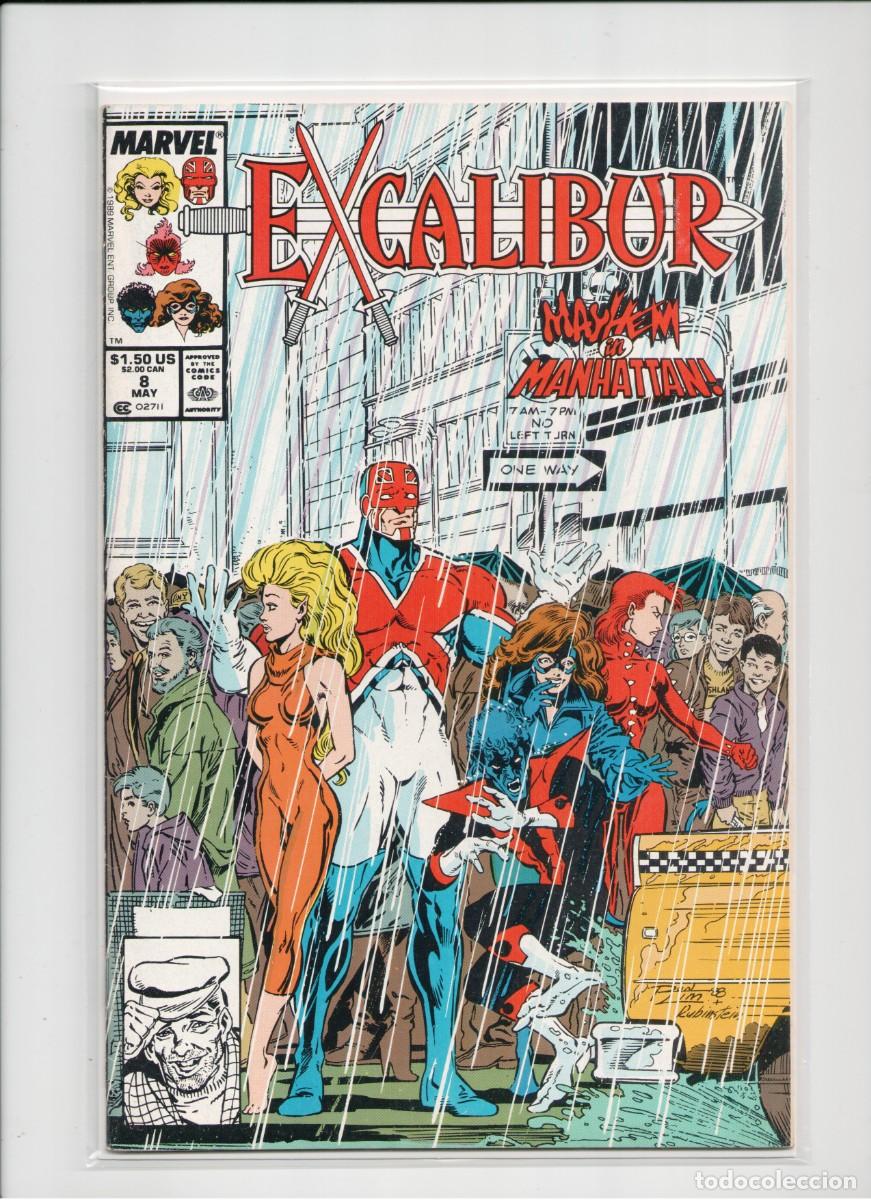 C&oacute;mics: EXCALIBUR #8 MARVEL COMICS 1989 - Foto 1