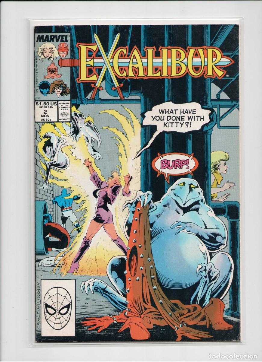 C&oacute;mics: EXCALIBUR #2 MARVEL COMICS 1988 - Foto 1