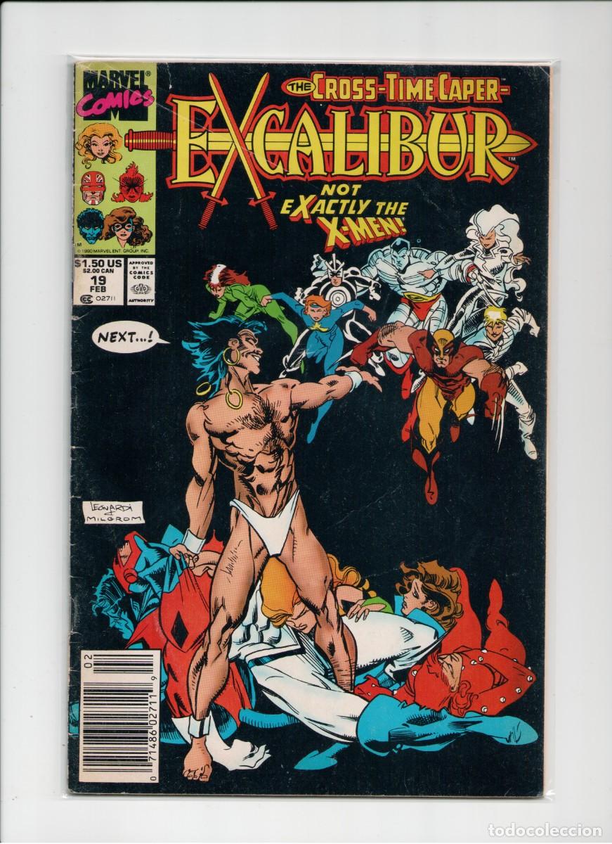 C&oacute;mics: EXCALIBUR #19 MARVEL COMICS 1990 - Foto 1