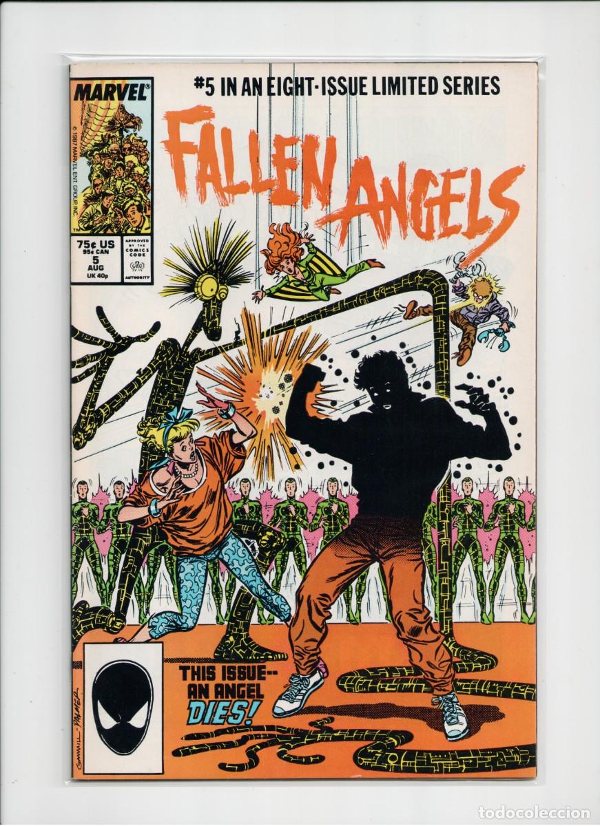 C&oacute;mics: FALLEN ANGELS #5 MARVEL COMICS 1987 - Foto 1