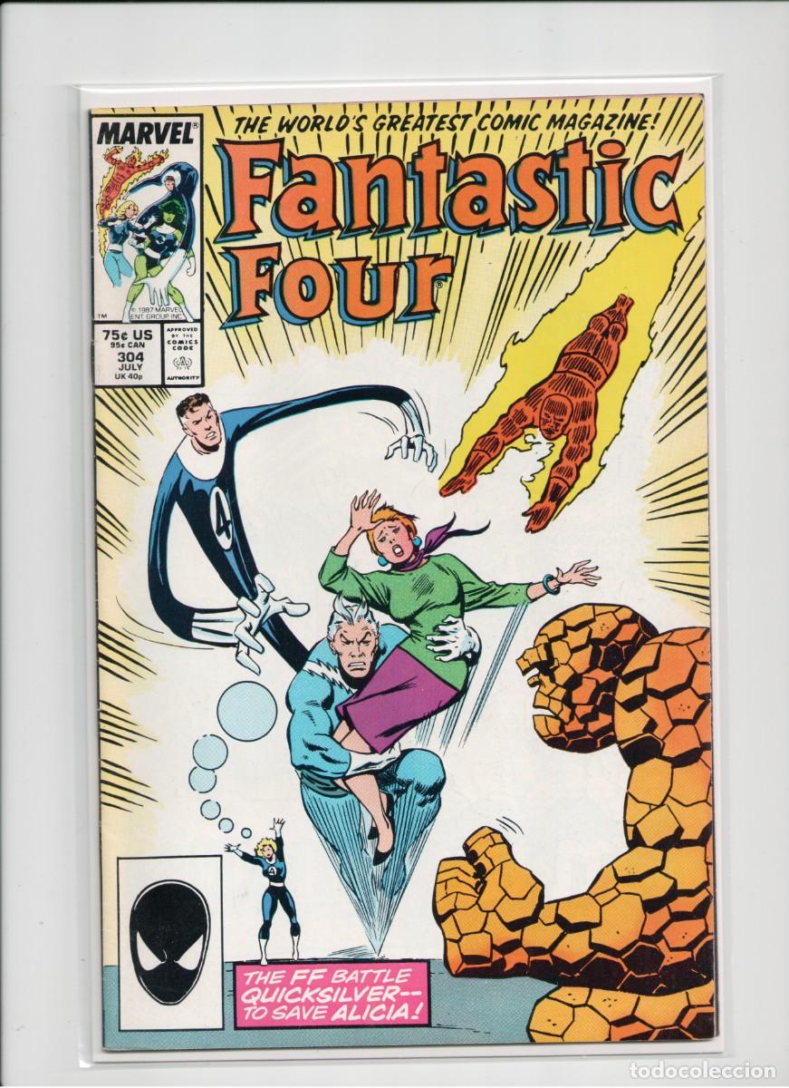 C&oacute;mics: FANTASTIC FOUR #304 MARVEL COMICS 1987 - Foto 1