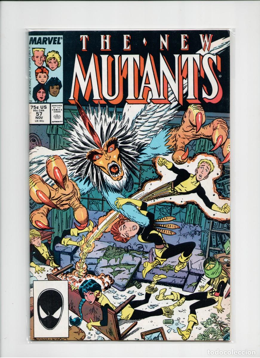 C&oacute;mics: THE NEW MUTANTS #57 MARVEL COMICS 1987 - Foto 1