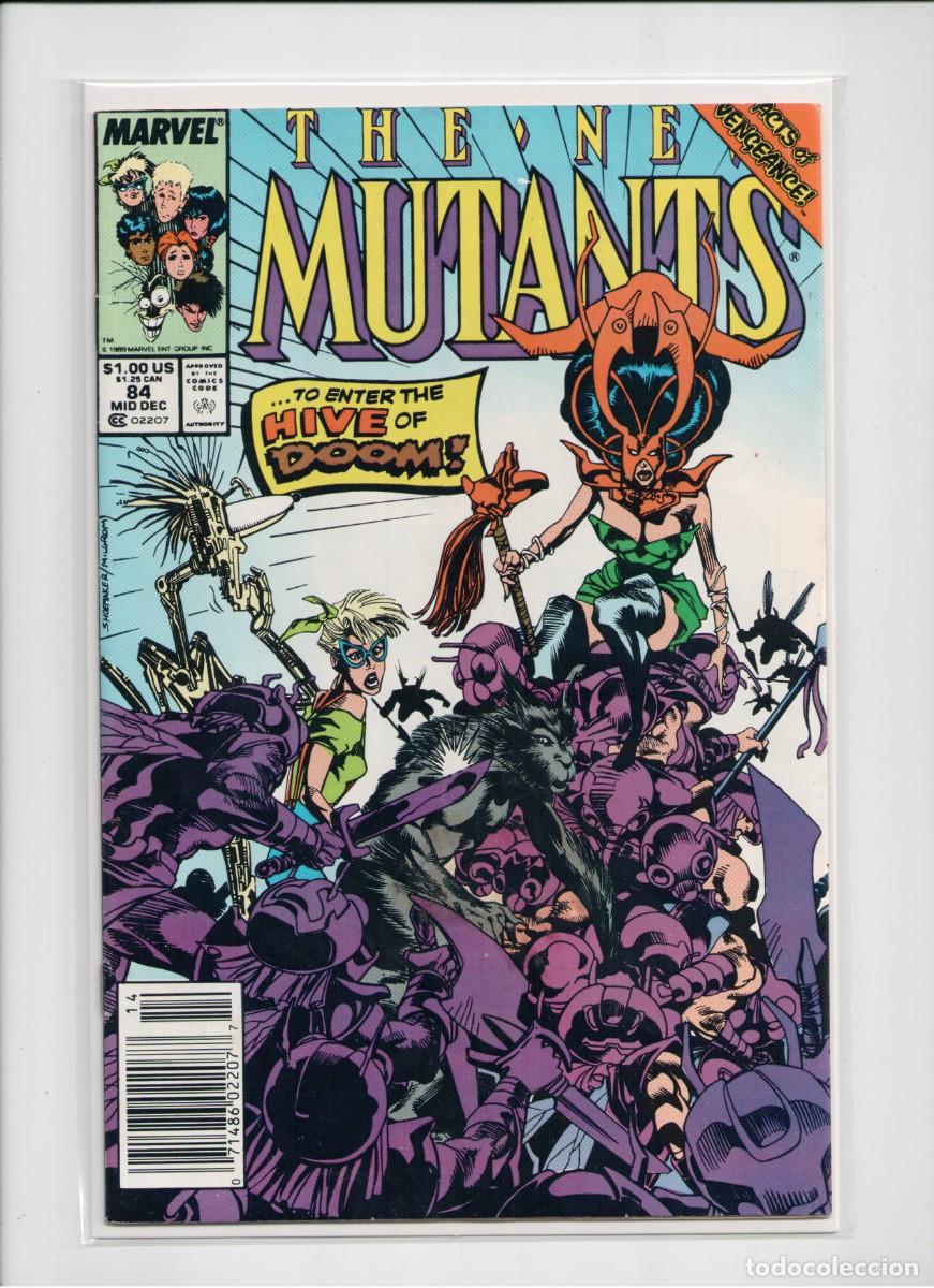 C&oacute;mics: THE NEW MUTANTS #84 MARVEL COMICS 1989 - Foto 1