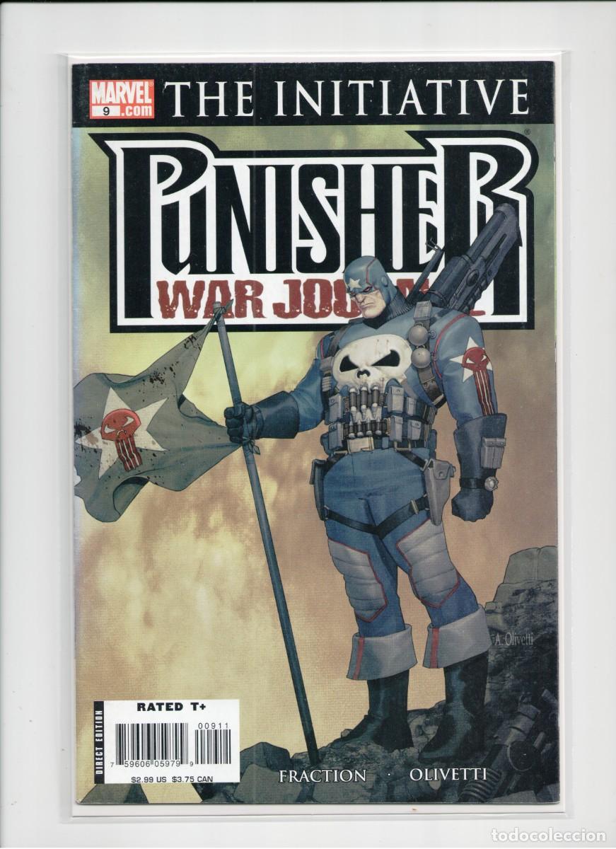 C&oacute;mics: THE INITIATIVE PUNISHER WAR JOURNAL #9 MARVEL COMICS 2007 - Foto 1