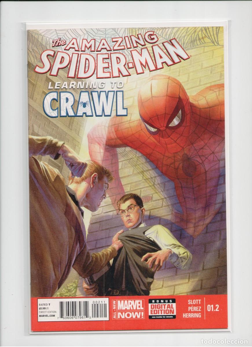 C&oacute;mics: THE AMAZING SPIDER-MAN LEARNING TO CRAWL #1.2 MARVEL COMICS 2014 - Foto 1