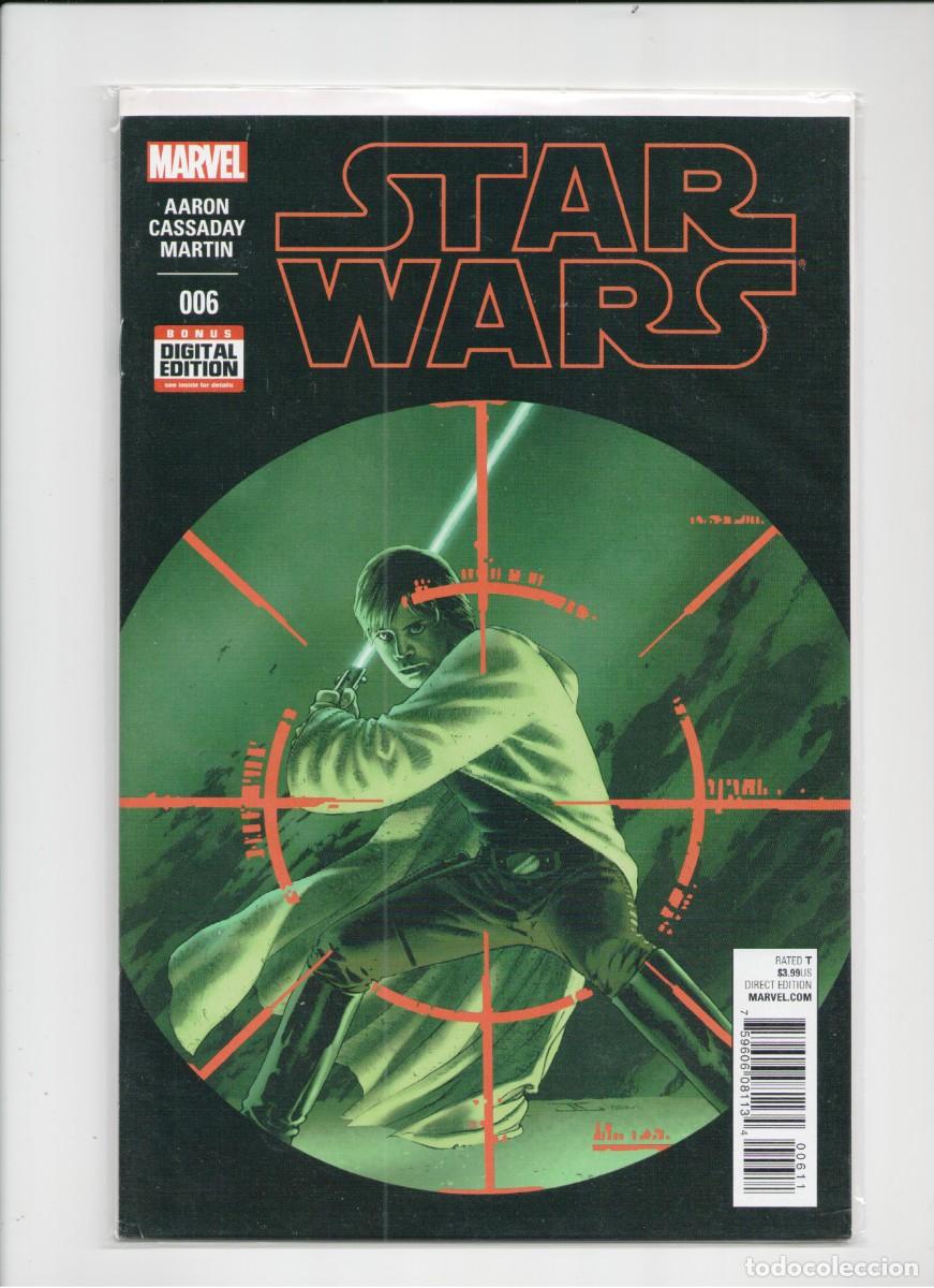 C&oacute;mics: STAR WARS #6 MARVEL COMICS 2015 - Foto 1