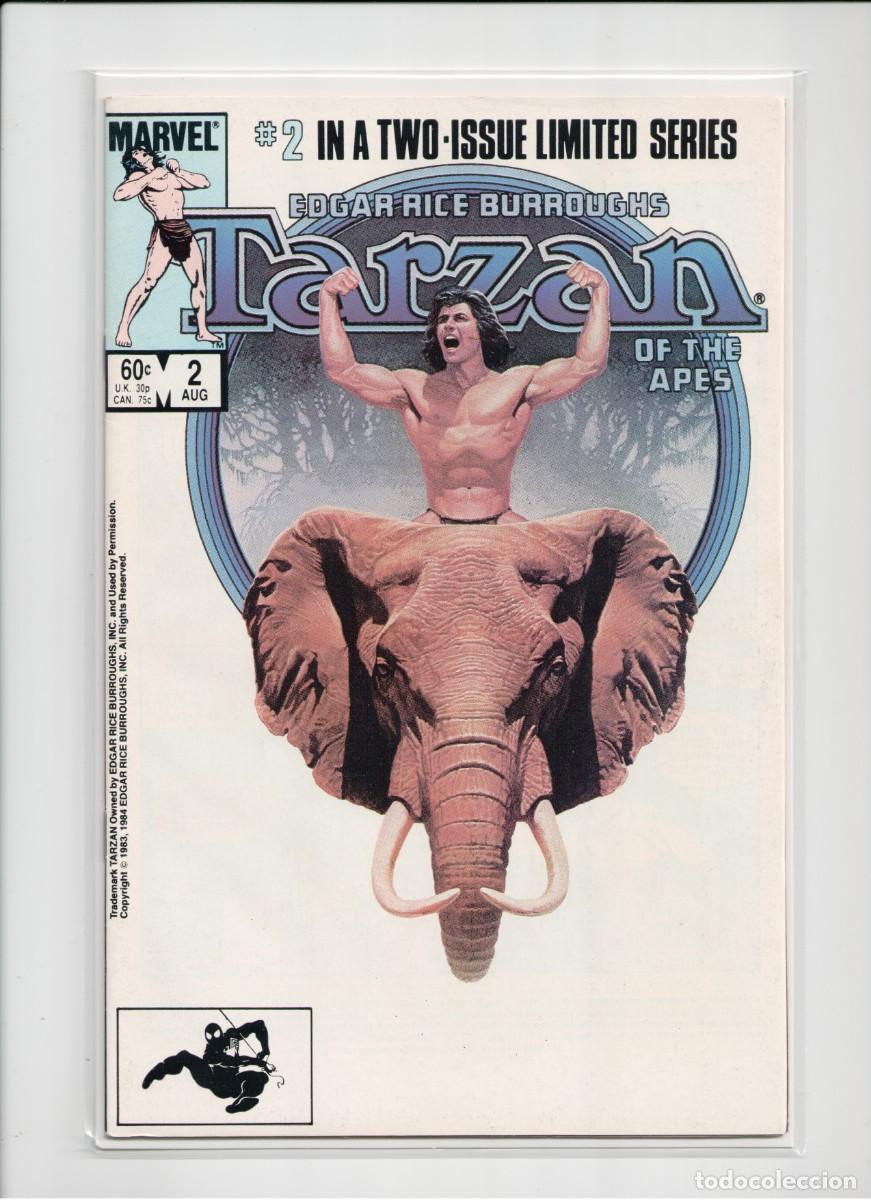 C&oacute;mics: TARZAN #2 MARVEL COMICS 1984 - Foto 1