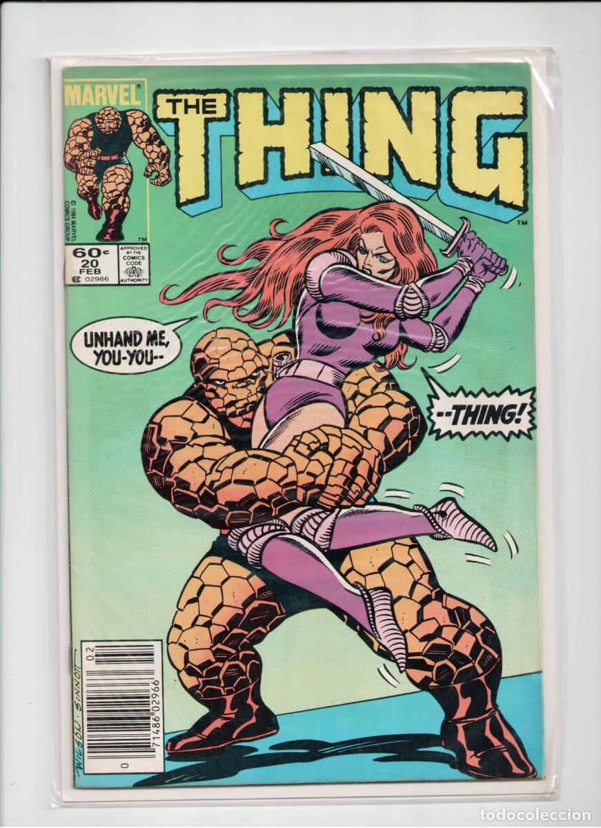 C&oacute;mics: THE THING #20 MARVEL COMICS 1985 - Foto 1