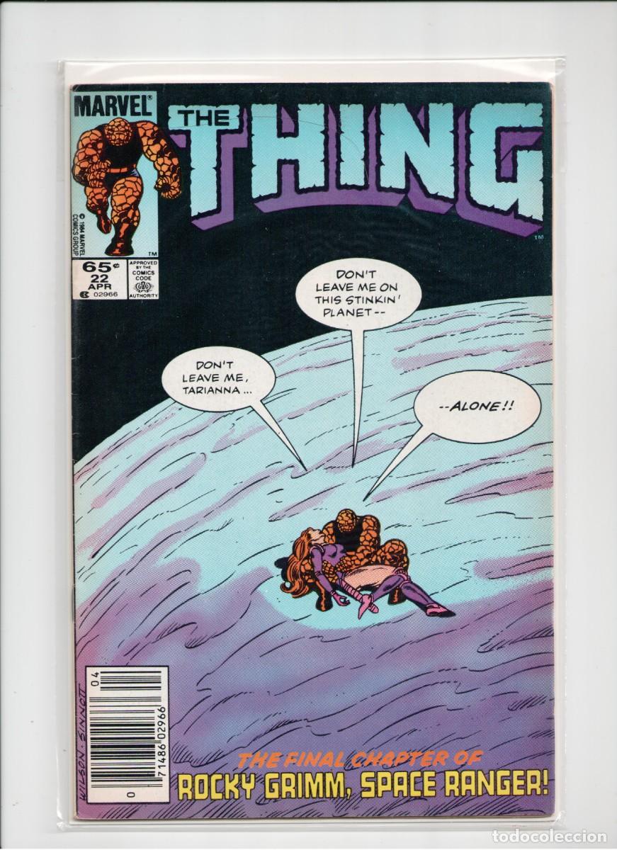 C&oacute;mics: THE THING #22 MARVEL COMICS 1985 - Foto 1