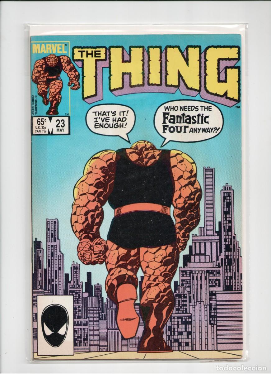 C&oacute;mics: THE THING #23 MARVEL COMICS 1985 - Foto 1