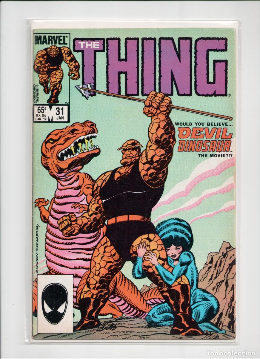 C&oacute;mics: THE THING #31 MARVEL COMICS 1986 - Foto 1