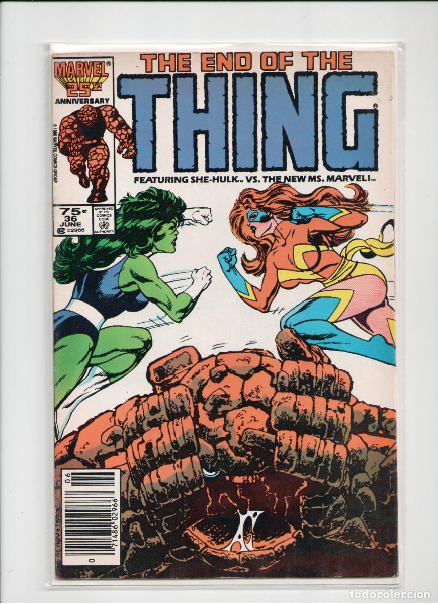 C&oacute;mics: THE THING #36 MARVEL COMICS 1986 key - Foto 1