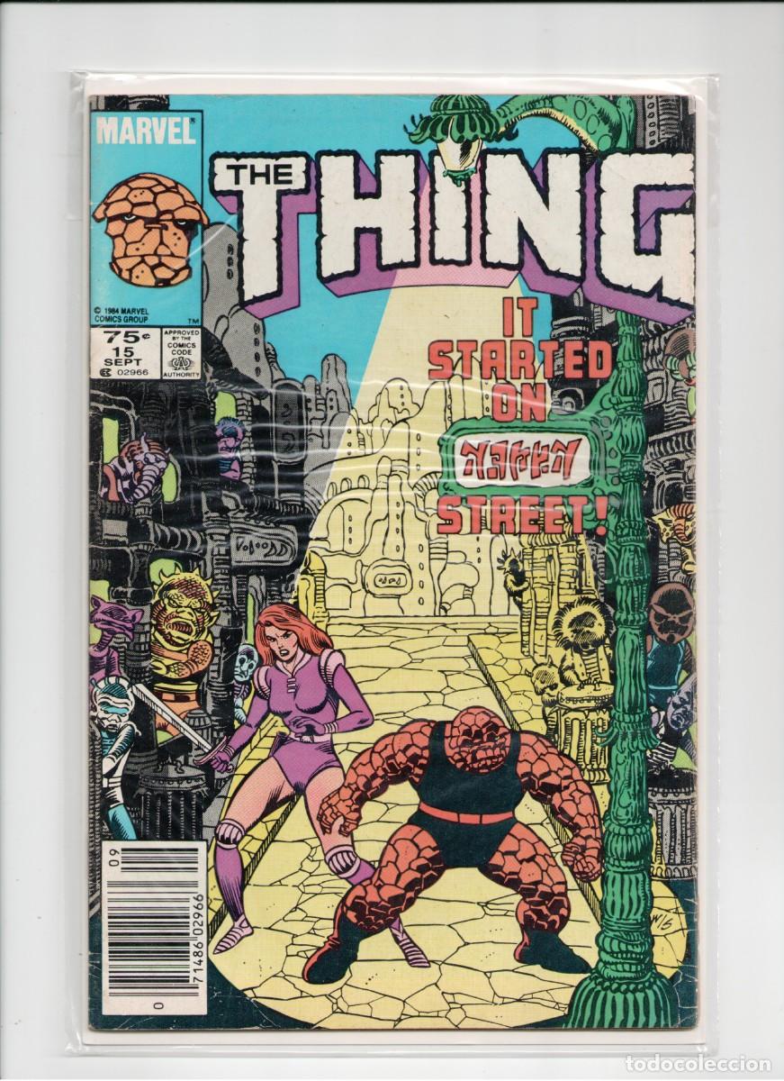 C&oacute;mics: THE THING #15 MARVEL COMICS 1984 - Foto 1