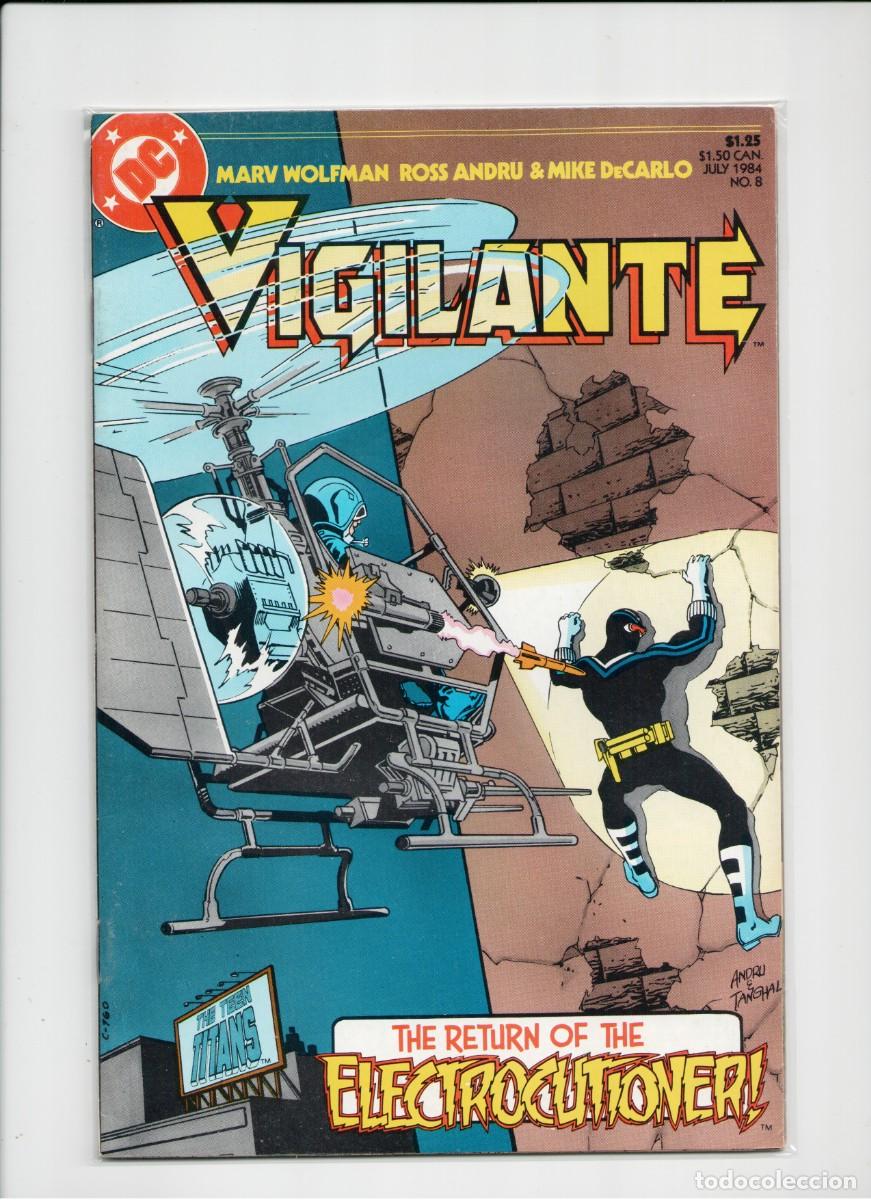 C&oacute;mics: VIGILANTE #8 DC COMICS 1984 - Foto 1