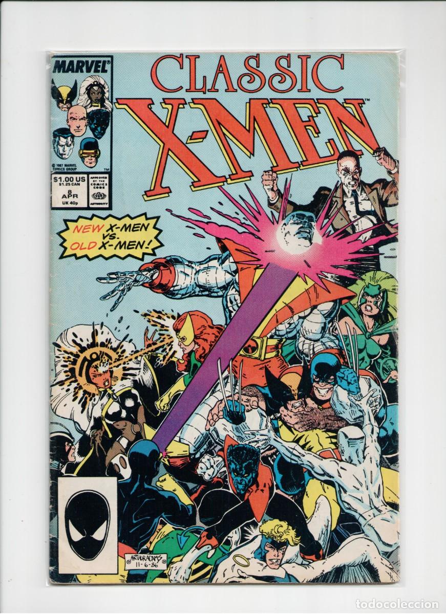 C&oacute;mics: CLASSIC X-MEN #8 MARVEL COMICS 1987 - Foto 1