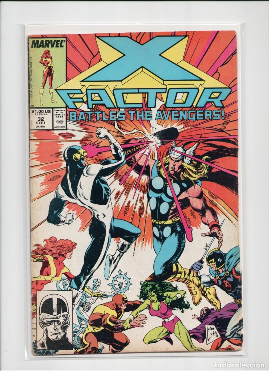 C&oacute;mics: X FACTOR #32 MARVEL COMICS 1988 - Foto 1