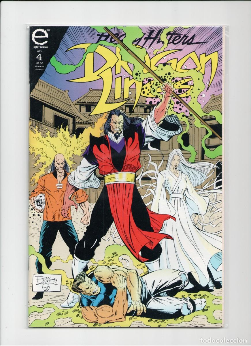 C&oacute;mics: HEAVY HITTERS DRAGON LINES #4 EPIC COMICS MARVEL 1993 - Foto 1