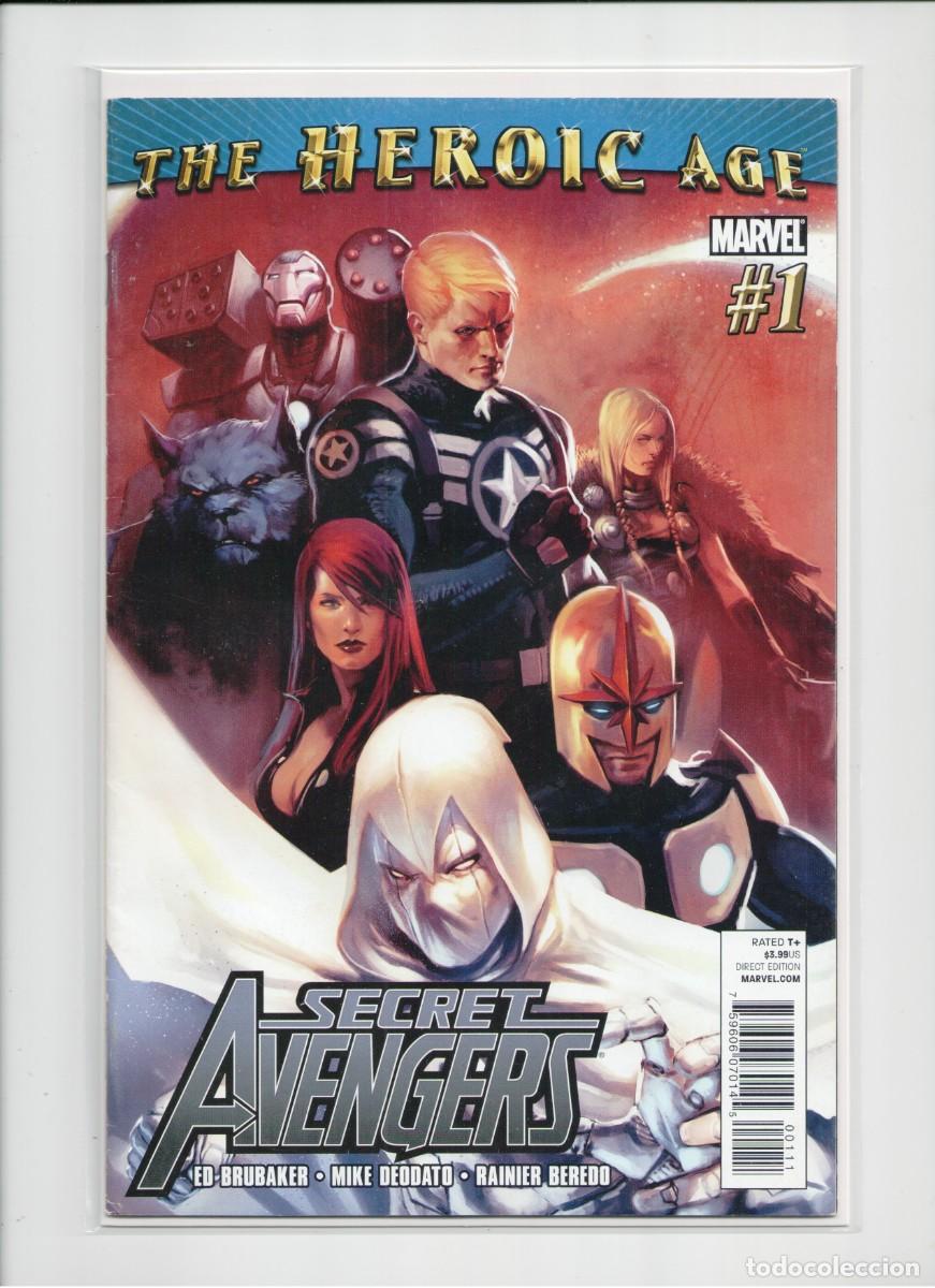 C&oacute;mics: SECRET AVENGERS #1 MARVEL COMICS 2010 - Foto 1