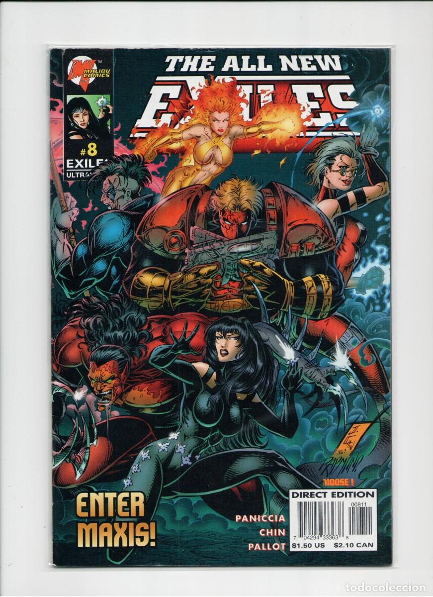 C&oacute;mics: THE ALL EXILES #8 MALIBU COMICS 1996 - Foto 1