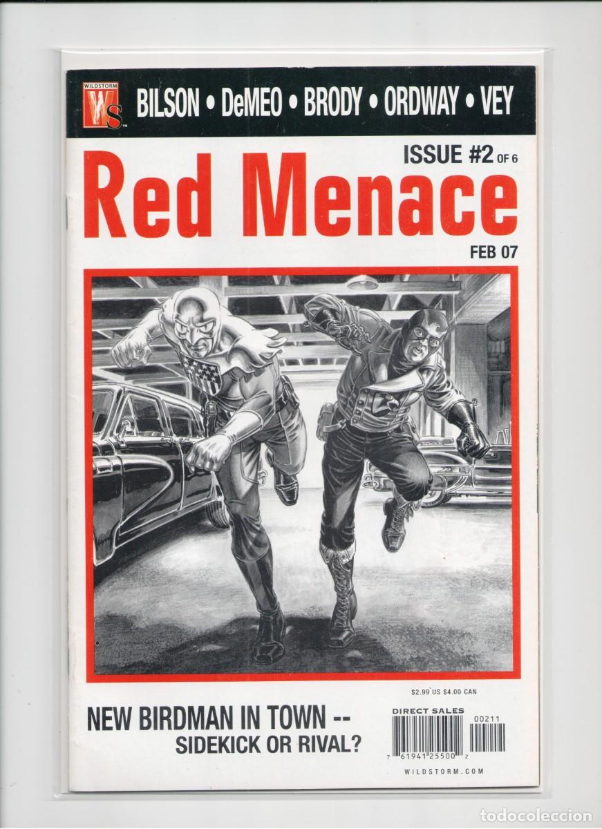 C&oacute;mics: RED MENACE #2 WILDSTORM COMICS 2007 - Foto 1
