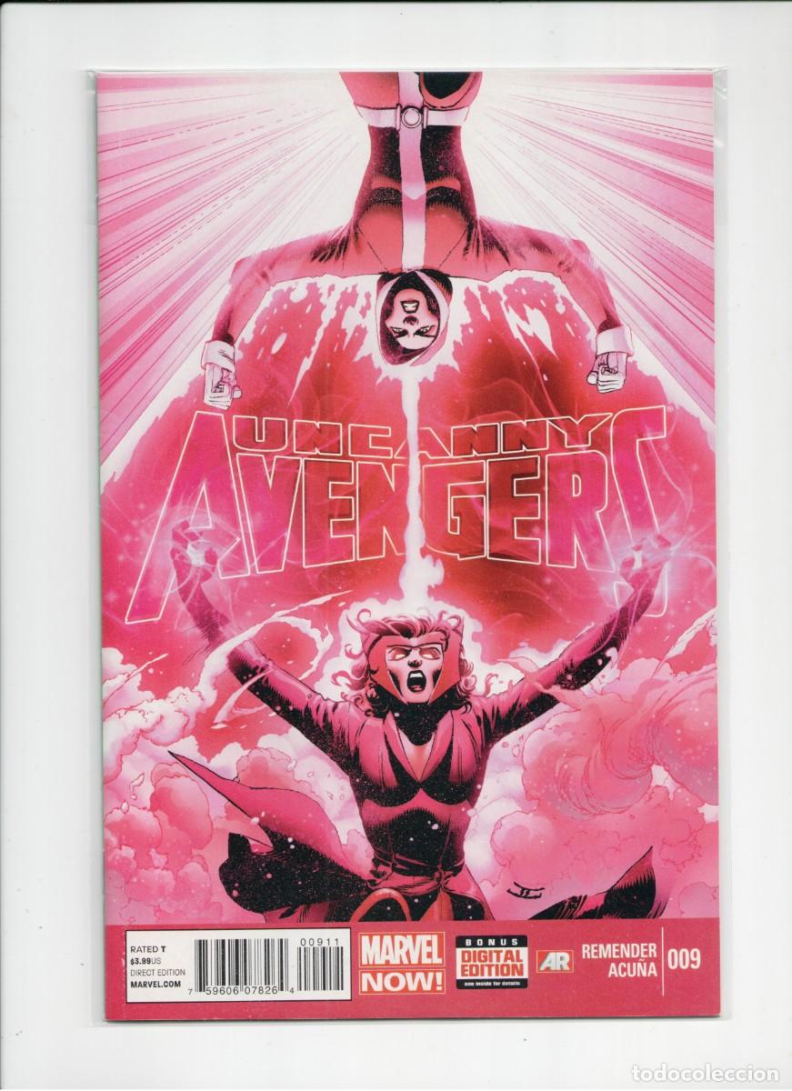 C&oacute;mics: UNCANNY AVENGERS #9 MARVEL COMICS 2012 - Foto 1