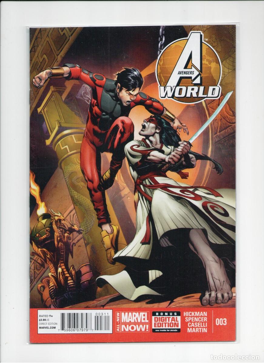 C&oacute;mics: AVENGERS WORLD #3 MARVEL COMICS 2014 - Foto 1