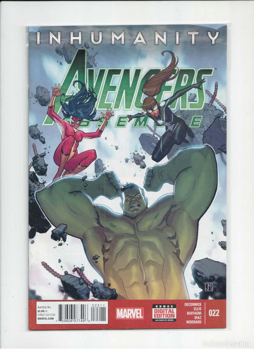 C&oacute;mics: AVENGERS ASSEMBLE #22 MARVEL COMICS 2014 - Foto 1