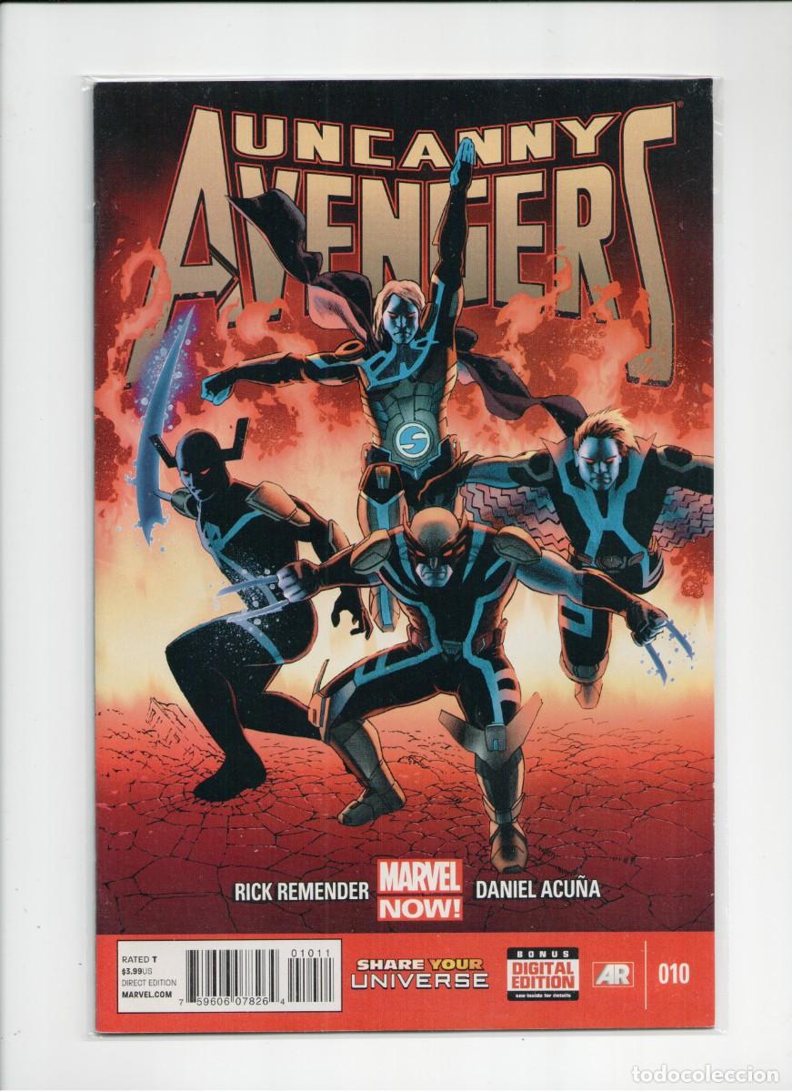 C&oacute;mics: UNCANNY AVENGERS #10 MARVEL COMICS 2013 - Foto 1