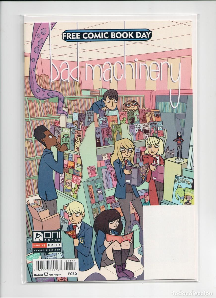 Comics: BAD MACHINERY #1 FREE COMIC BOOK DAY ONI PRESS COMICS 2017