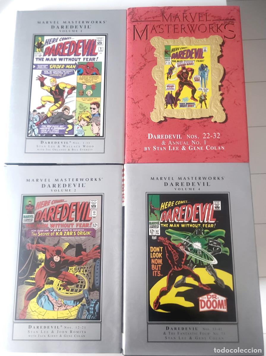 C&oacute;mics: Daredevil Marvel Masterworks Vols. 1, 2, 3 y 4 - Foto 1