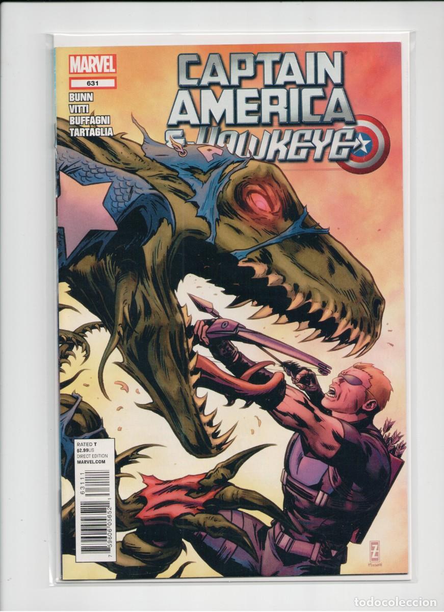 C&oacute;mics: CAPITAN AMERICA & HAWKEYE #631 MARVEL COMICS 2012 - Foto 1