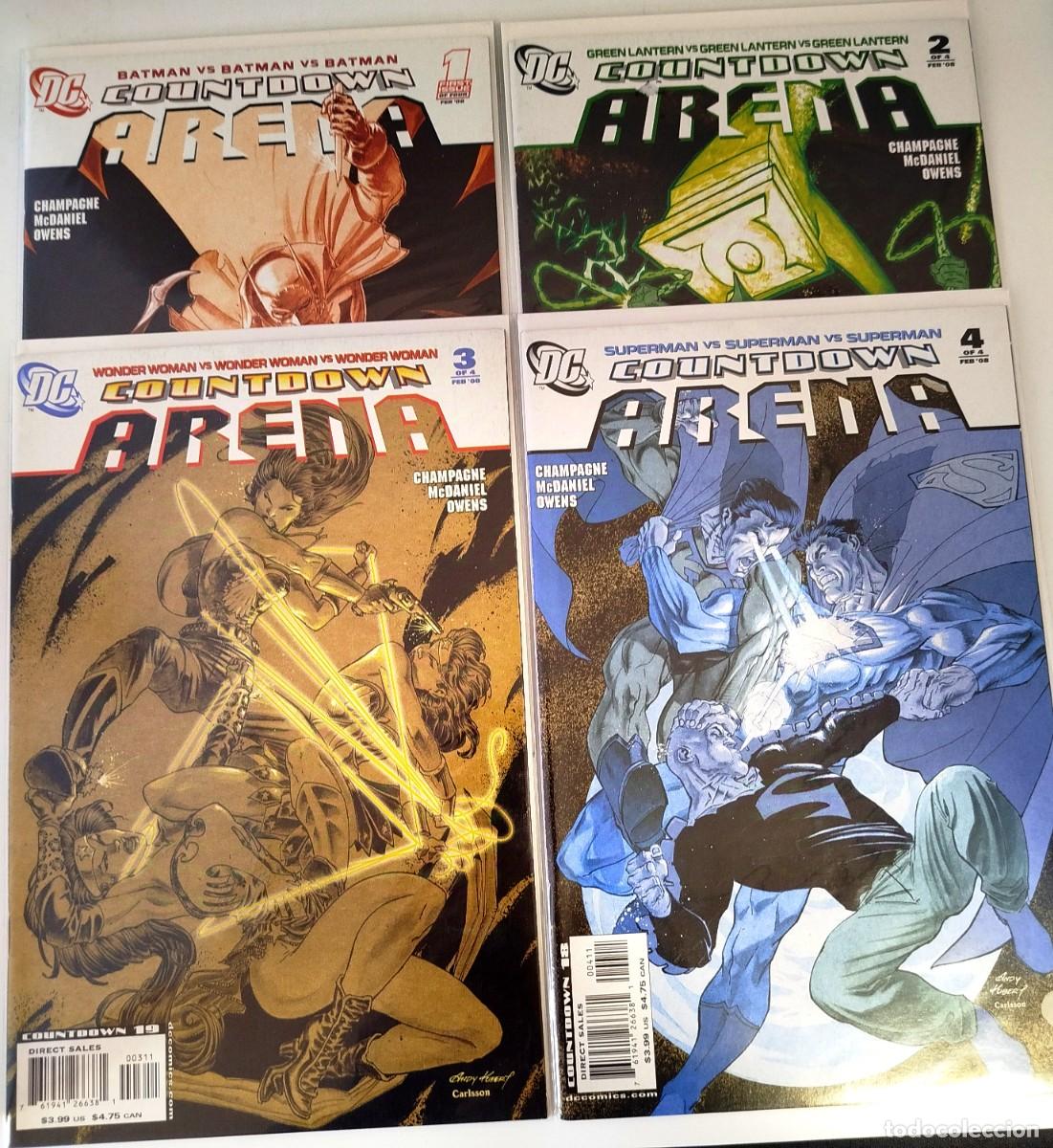 C&oacute;mics: COUNTDOWN ARENA #1 a 4 COMPLETA DC COMICS 2008 - Foto 1