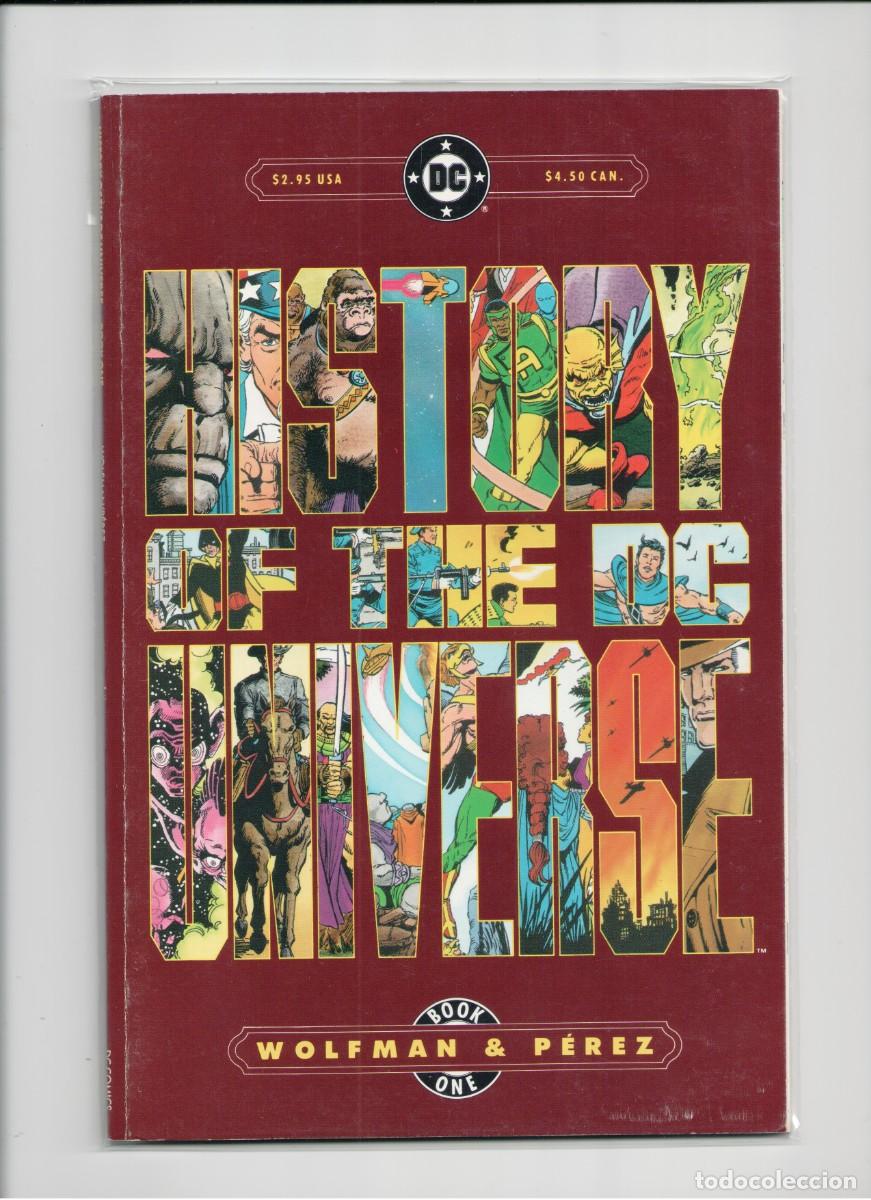 Comics: HISTORY OF THE DC UNIVERSE #1 DC COMICS 1996 Wolfman & P&eacute;rez