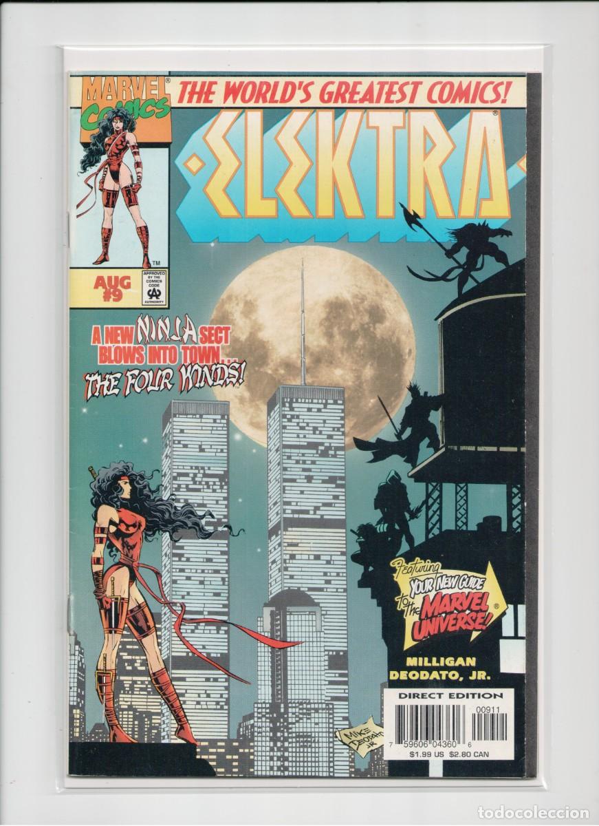 C&oacute;mics: ELEKTRA #9 MARVEL COMICS 1997 - Foto 1
