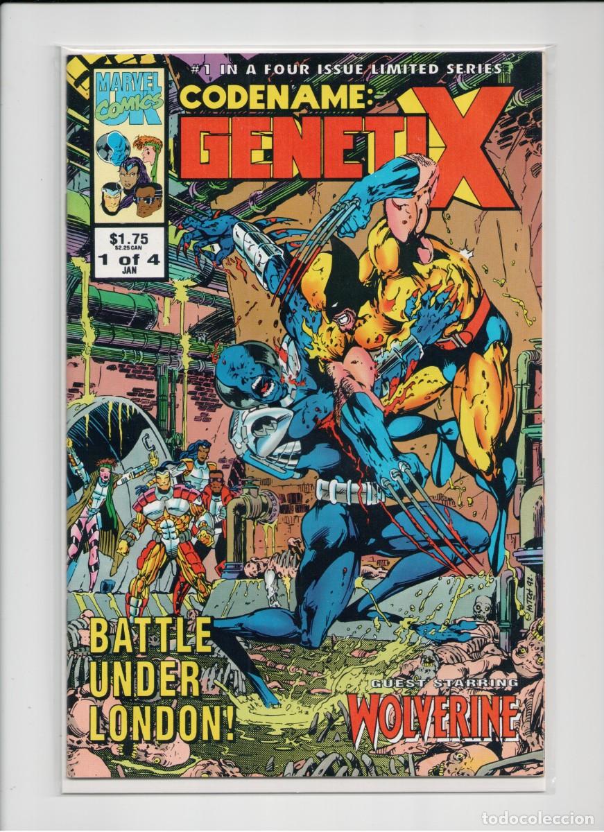 C&oacute;mics: CODENAME GENETIX #1 MARVEL COMICS 1993 APP.WOLVERINE - Foto 1