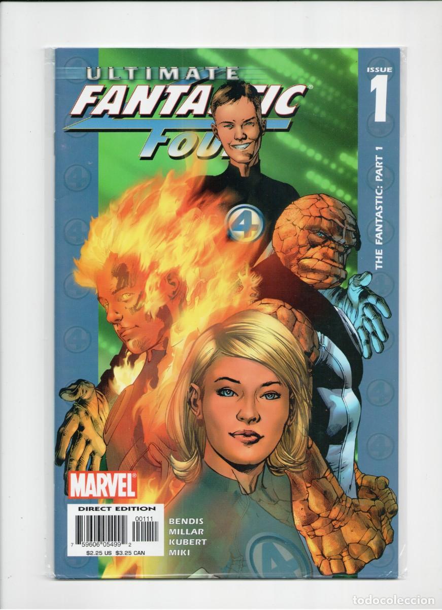 C&oacute;mics: ULTIMATE FANTASTIC FOUR #1 MARVEL COMICS 2004 - Foto 1