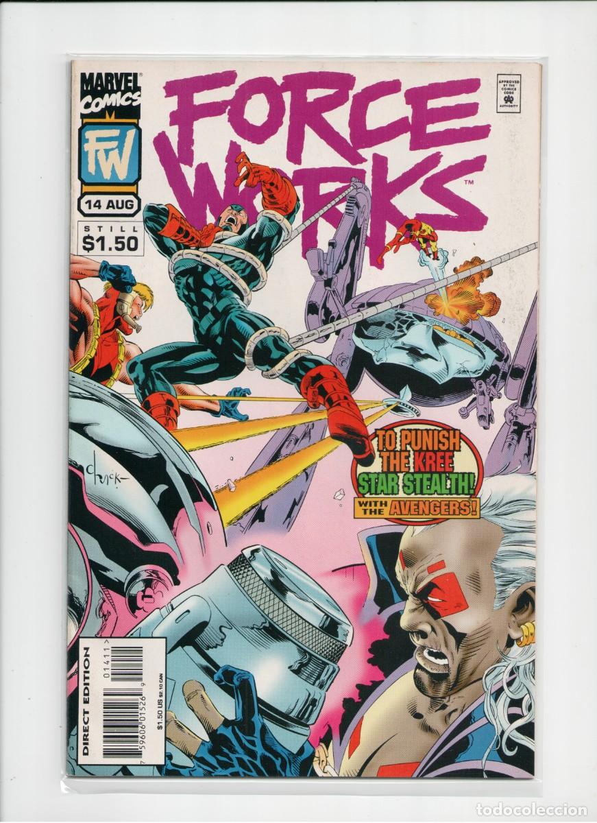 C&oacute;mics: FORCE WORKS #14 MARVEL COMICS 1995 - Foto 1
